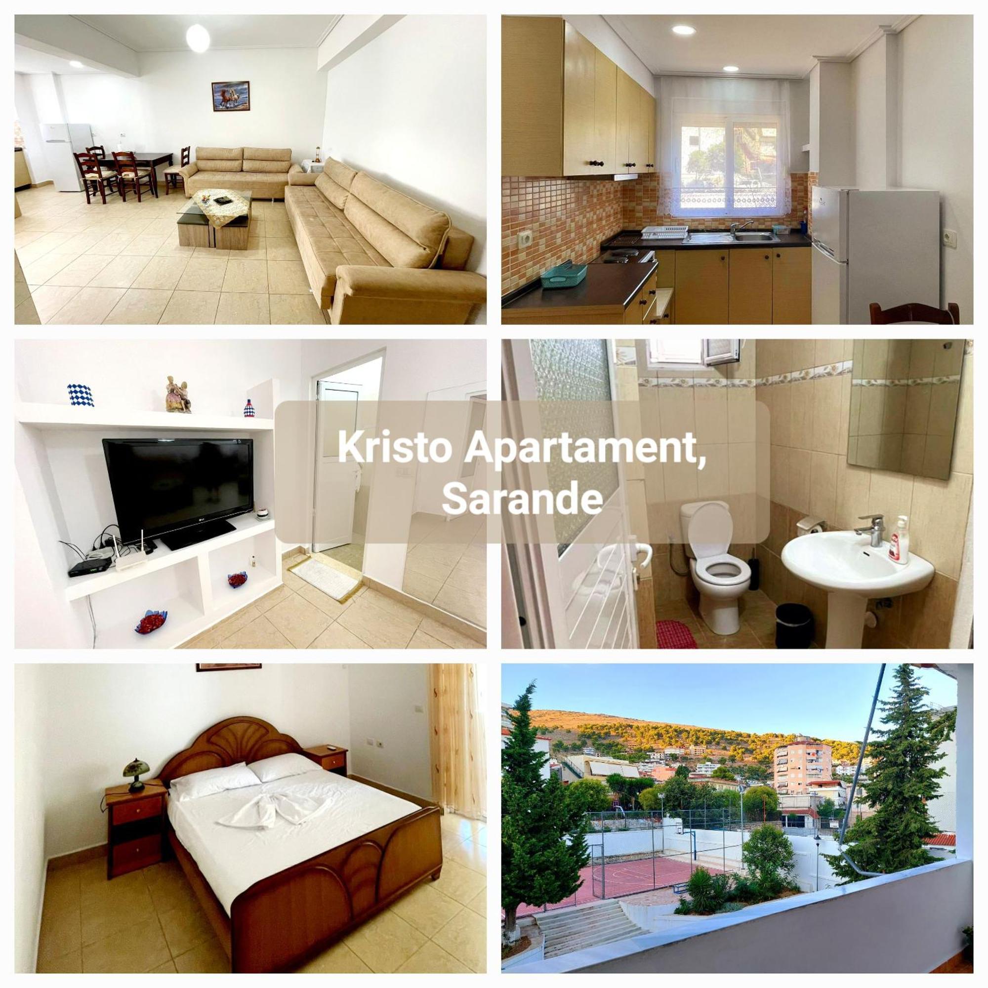 Kristo Apartament, Sarande Sarandë Exterior foto